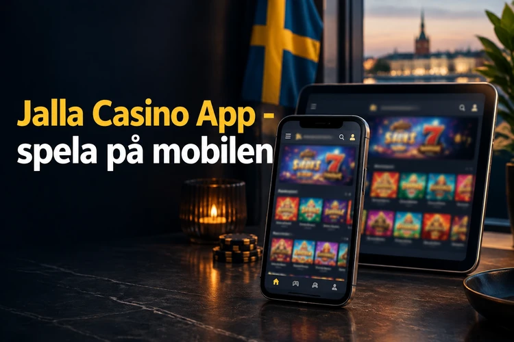 App Jalla Casino - spela på mobilen
