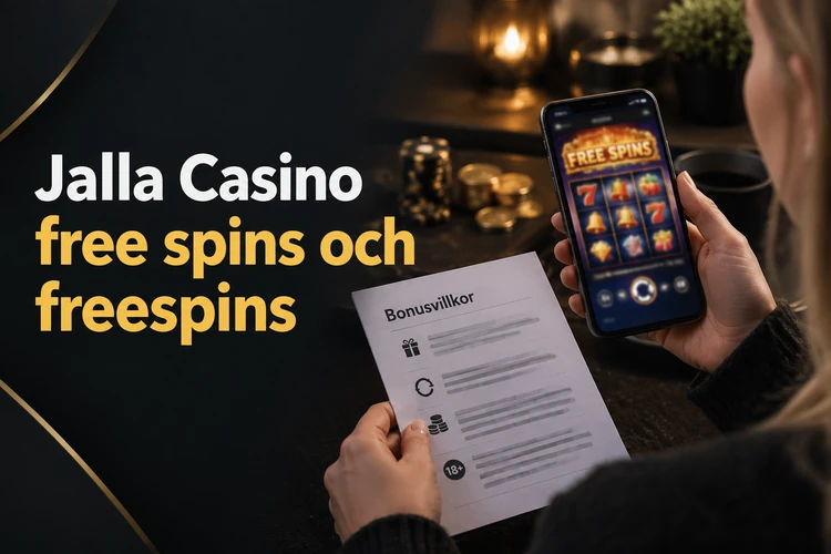 Jalla Casino free spins och freespins
