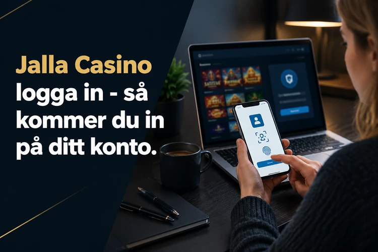 Jalla Casino logga in - så kommer du in på ditt konto
