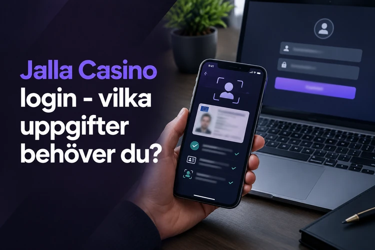 Jalla Casino login - vilka uppgifter behöver du?