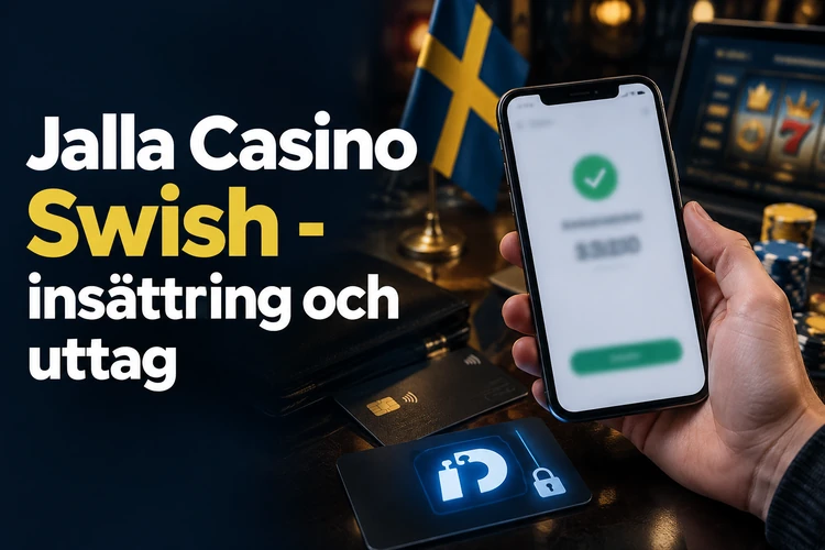 Jalla Casino Swish - insättning och uttag